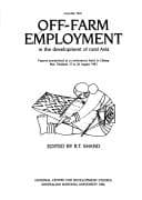 Tapa de Off-farm employment in the development of rural Asia