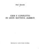 Tapa de Crisi e conflitto in Leon Battista Alberti