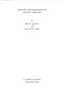 Tapa de History and biography in ancient thought