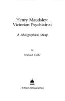 Tapa de Henry Maudsley