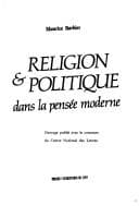 Tapa de Religion & politique dans la pensée moderne