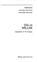 Tapa de File on Miller