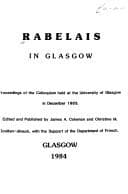 Tapa de Rabelais in Glascow
