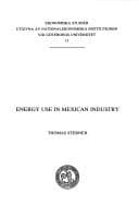 Tapa de Energy use in Mexican industry