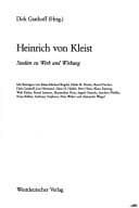 Tapa de Heinrich von Kleist