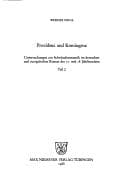 Tapa de Providenz und Kontingenz