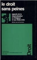 Tapa de Le droit sans peines