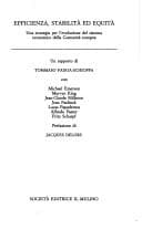 Tapa de Efficienza, stabilità ed equità