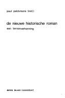 Tapa de De Nieuwe historische roman