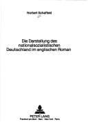 Tapa de Die Darstellung des nationalsozialistischen Deutschland im englischen Roman