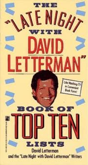 Tapa de The "LATE NIGHT WITH DAVID LETTERMAN" BOOK OF TOP TEN LISTS