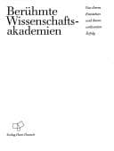 Tapa de Berühmte Wissenschaftsakademien