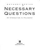 Tapa de Necessary questions