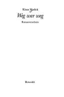 Tapa de Weg war weg