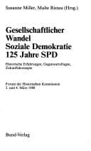 Tapa de Gesellschaftlicher Wandel, soziale Demokratie, 125 Jahre SPD