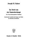 Tapa de Im Streit um ein Staatsoberhaupt