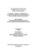 Tapa de Die Historische Metrologie in den Wissenschaften