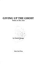 Tapa de Giving up the ghost