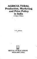 Tapa de Agricultural production, marketing, and price policy in India