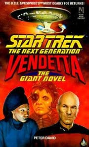 Tapa de Star Trek The Next Generation - Vendetta - The Giant Novel
