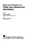 Tapa de Needs and prospects of child and adolescent psychiatry