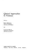 Tapa de Clinical approaches to violence