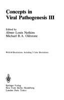 Tapa de Concepts in viral pathogenesis III