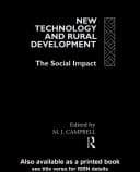 Tapa de New technology and rural development