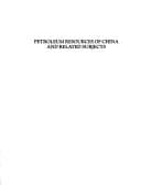 Tapa de Petroleum resources of China and related subjects