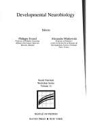 Tapa de Developmental neurobiology