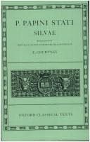 Tapa de P. Papini Stati Silvae