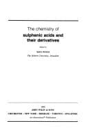 Tapa de The Chemistry of sulphenic acids and their derivatives