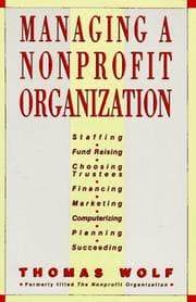 Tapa de Managing a nonprofit organization