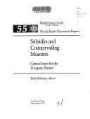 Tapa de Subsidies and countervailing measures