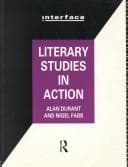 Tapa de Literary studies in action