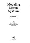 Tapa de Modeling marine systems