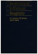 Tapa de Developments in electoral geography