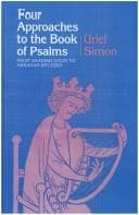 Tapa de Four approaches to the Book of Psalms