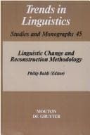 Tapa de Linguistic change and reconstruction methodology