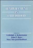 Tapa de Temperament in childhood