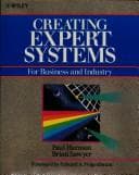 Tapa de Creating expert systems for business and industry