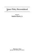 Tapa de Space policy reconsidered