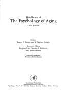 Tapa de Handbook of the psychology of aging