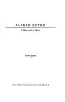 Tapa de Alfred Sutro