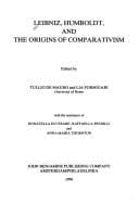 Tapa de Leibniz, Humboldt, and the origins of comparativism
