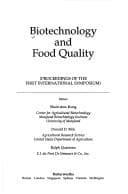 Tapa de Biotechnology and food quality