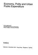 Tapa de Economy, polity, and urban public expenditure