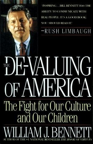 Tapa de De-Valuing Of America