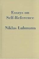 Tapa de Essays on self-reference