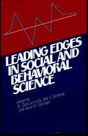 Tapa de Leading edges in social and behavioral science